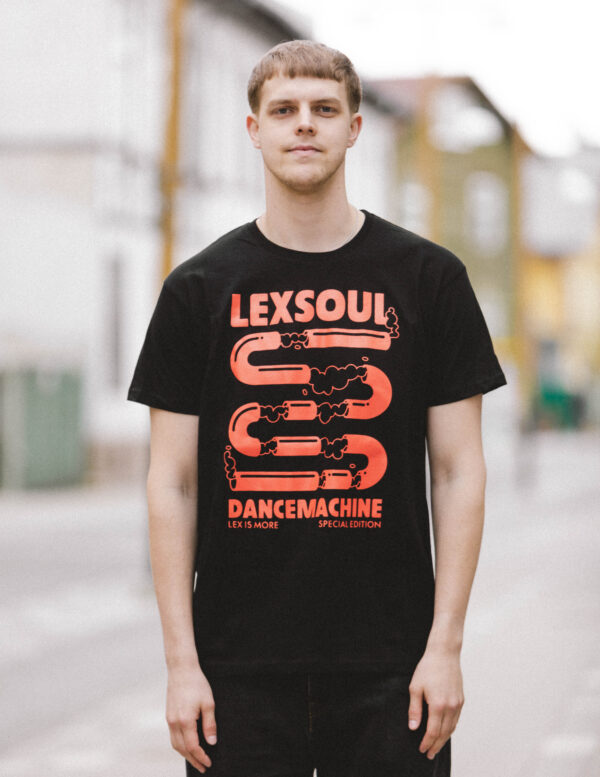 Lex Is More black T-shirt